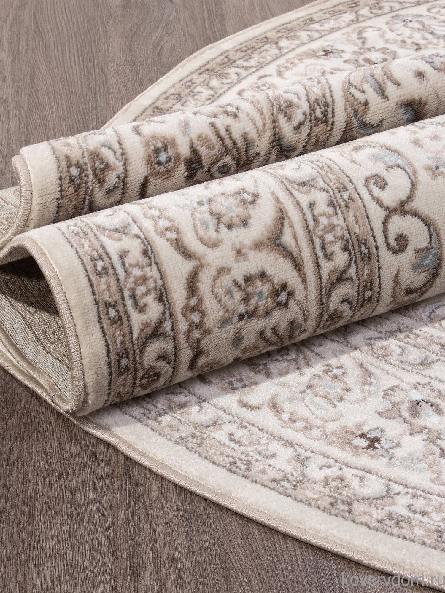 Ковер VALENCIA DELUXE F014 CREAM Овал Ковер VALENCIA DELUXE F014 CREAM Овал