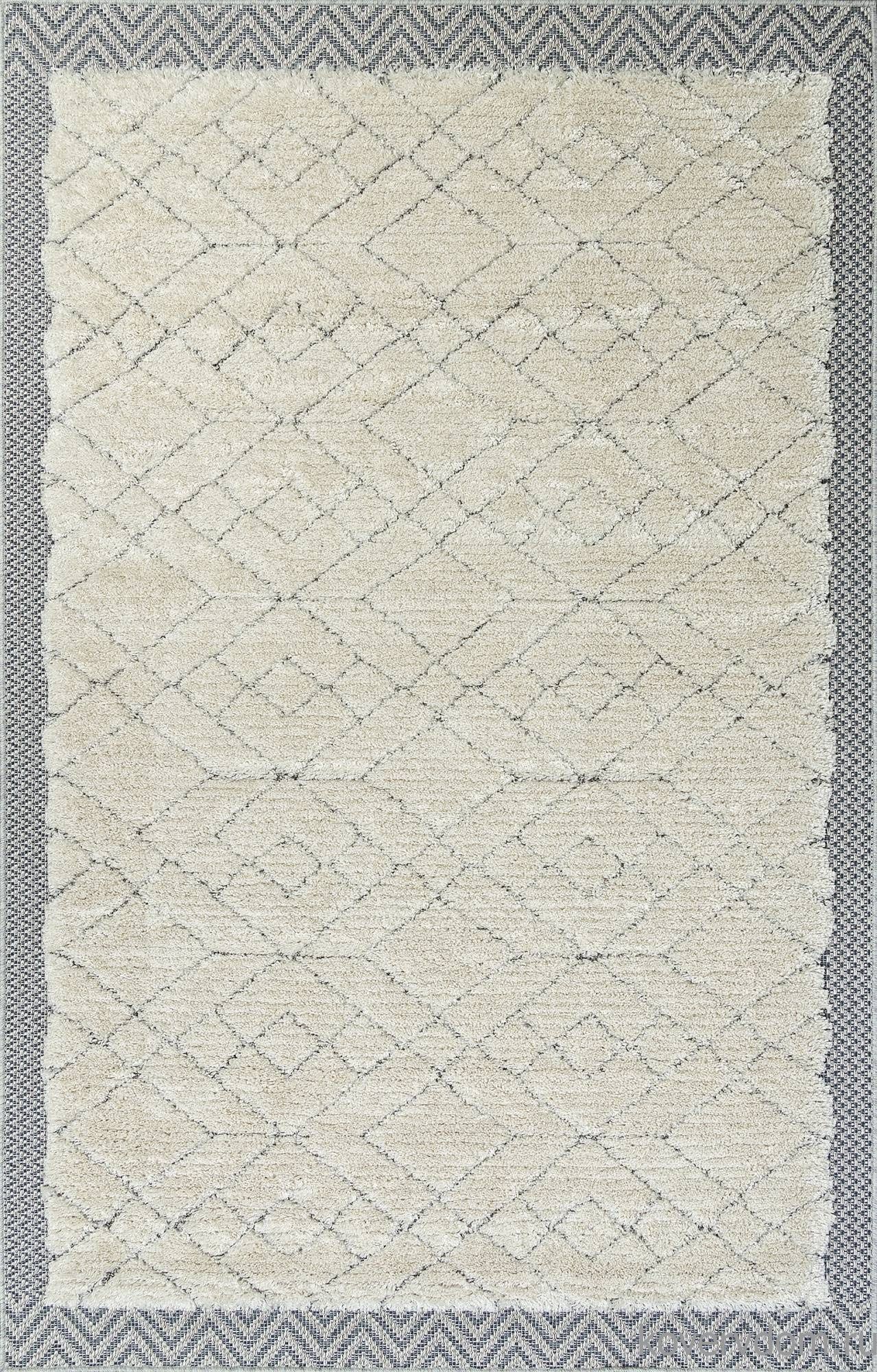Ковер TUNIS 5682A WHITE / L.GRAY Ковер TUNIS 5682A WHITE / L.GRAY