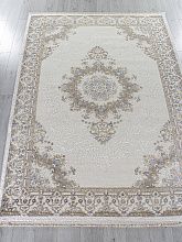 Круглый ковер ESSA 27236A CREAM / BLUE