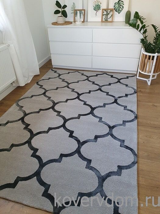 Ковер ручной работы TRELLIS grey Ковер ручной работы TRELLIS grey
