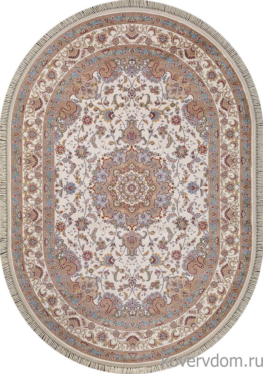 Ковер ARAVIA D158 CREAM-BLUE Овал Ковер ARAVIA D158 CREAM-BLUE Овал