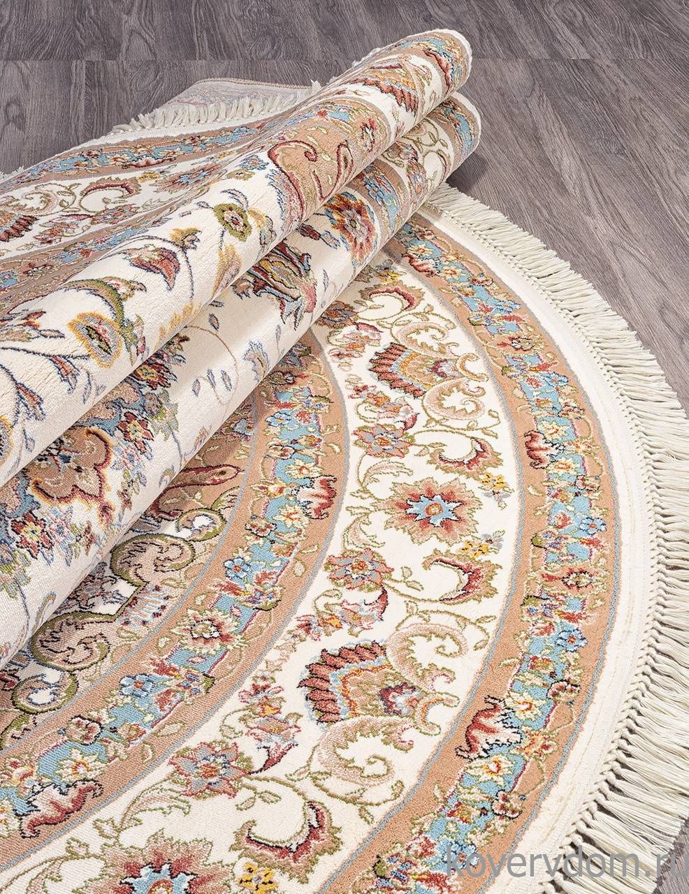 Ковер ARAVIA D158 CREAM-BLUE Овал Ковер ARAVIA D158 CREAM-BLUE Овал