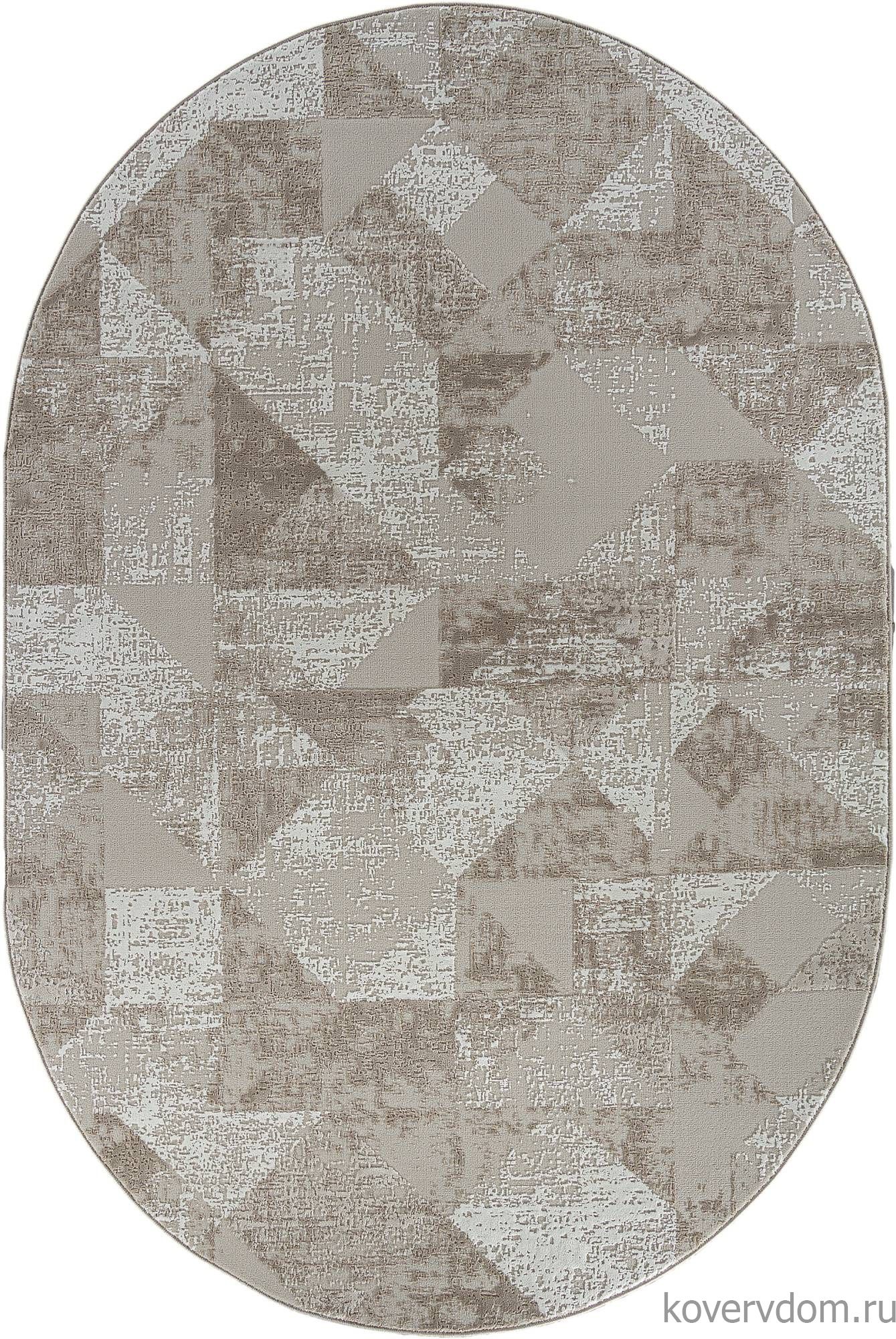 Ковер SIROCCO H921AC BEIGE / WHITE Овал Ковер SIROCCO H921AC BEIGE / WHITE Овал