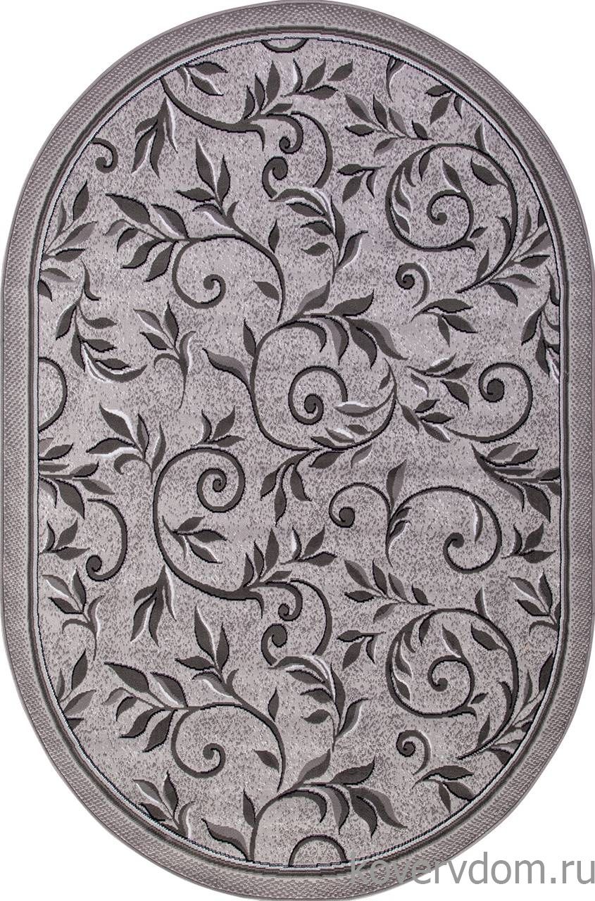 Ковер SILVER D230 LIGHT GRAY Овал Ковер SILVER D230 LIGHT GRAY Овал