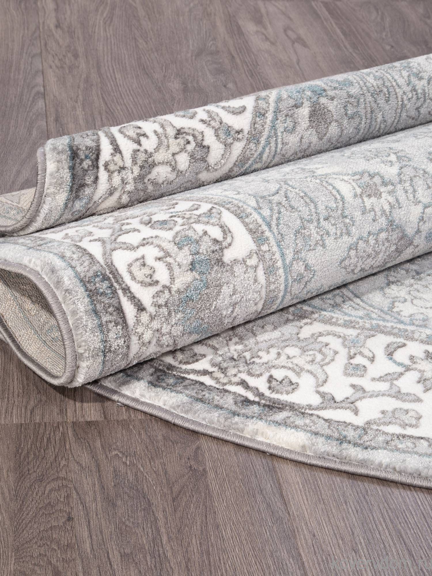 Ковер ATLANTIS D741 CREAM-GRAY Овал Ковер ATLANTIS D741 CREAM-GRAY Овал