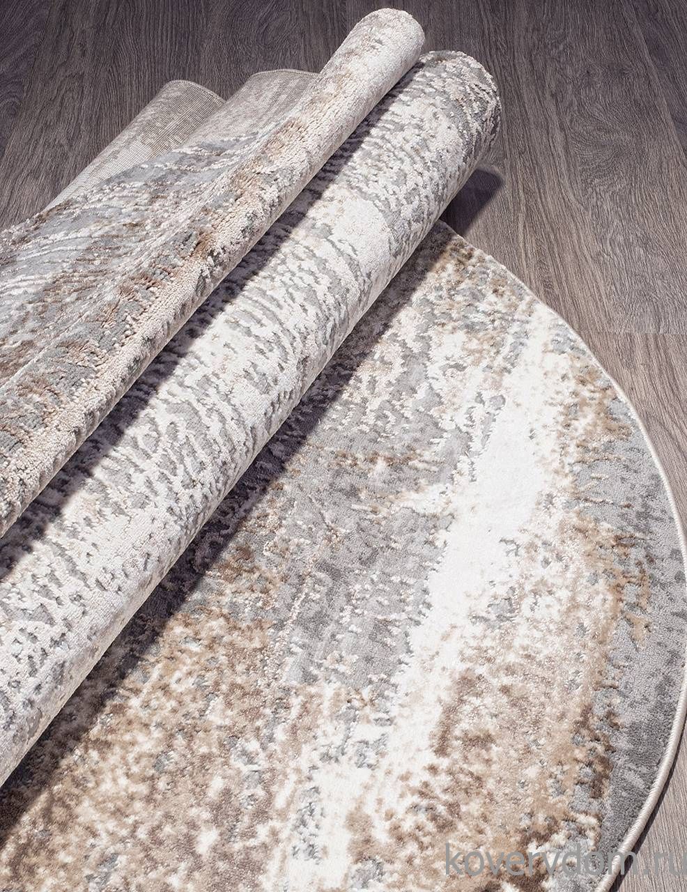 Ковер ARMINA 04050C GREY / BROWN Овал Ковер ARMINA 04050C GREY / BROWN Овал