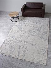 Пушистый ковер DONA F520 CREAM-BLUE