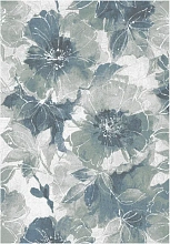 Ковер из вискозы с цветами MAYUMI 85016 6292