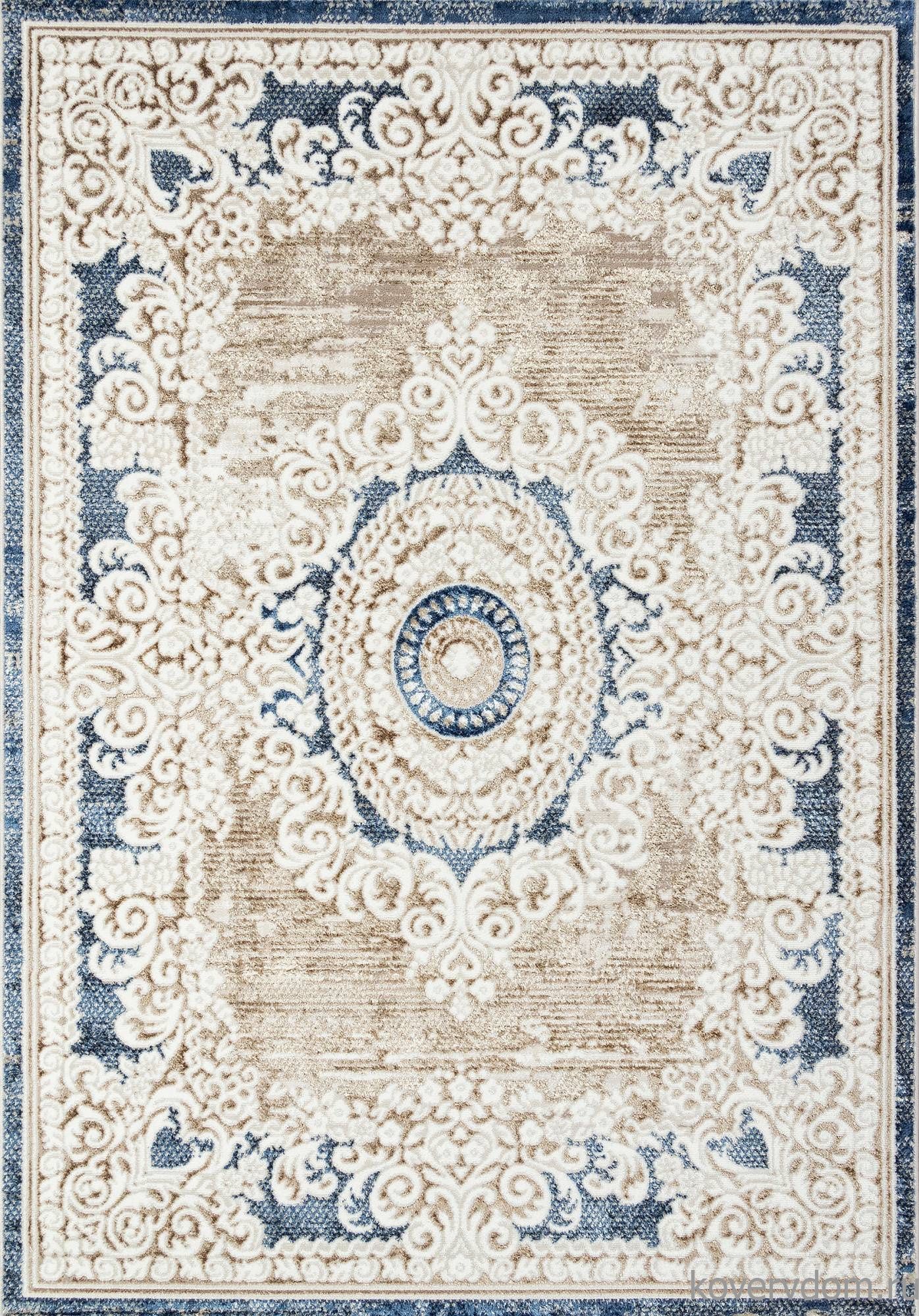 Ковер ANTEP O1701 630 CREAM / BLUE