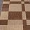 Ковер циновка VEGAS S005 BEIGE-BROWN