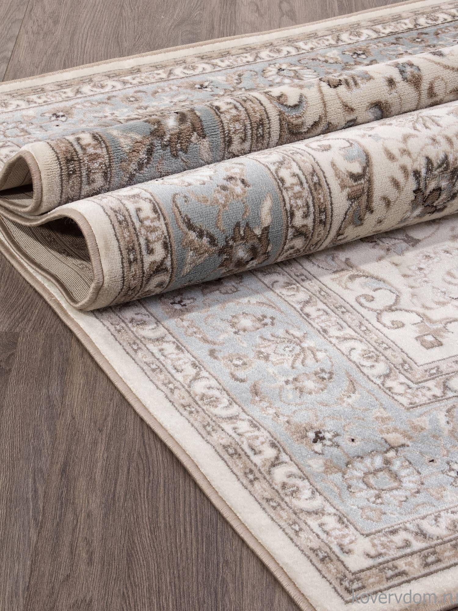 Ковер VALENCIA DELUXE F014 CREAM-L.BLUE Ковер VALENCIA DELUXE F014 CREAM-L.BLUE