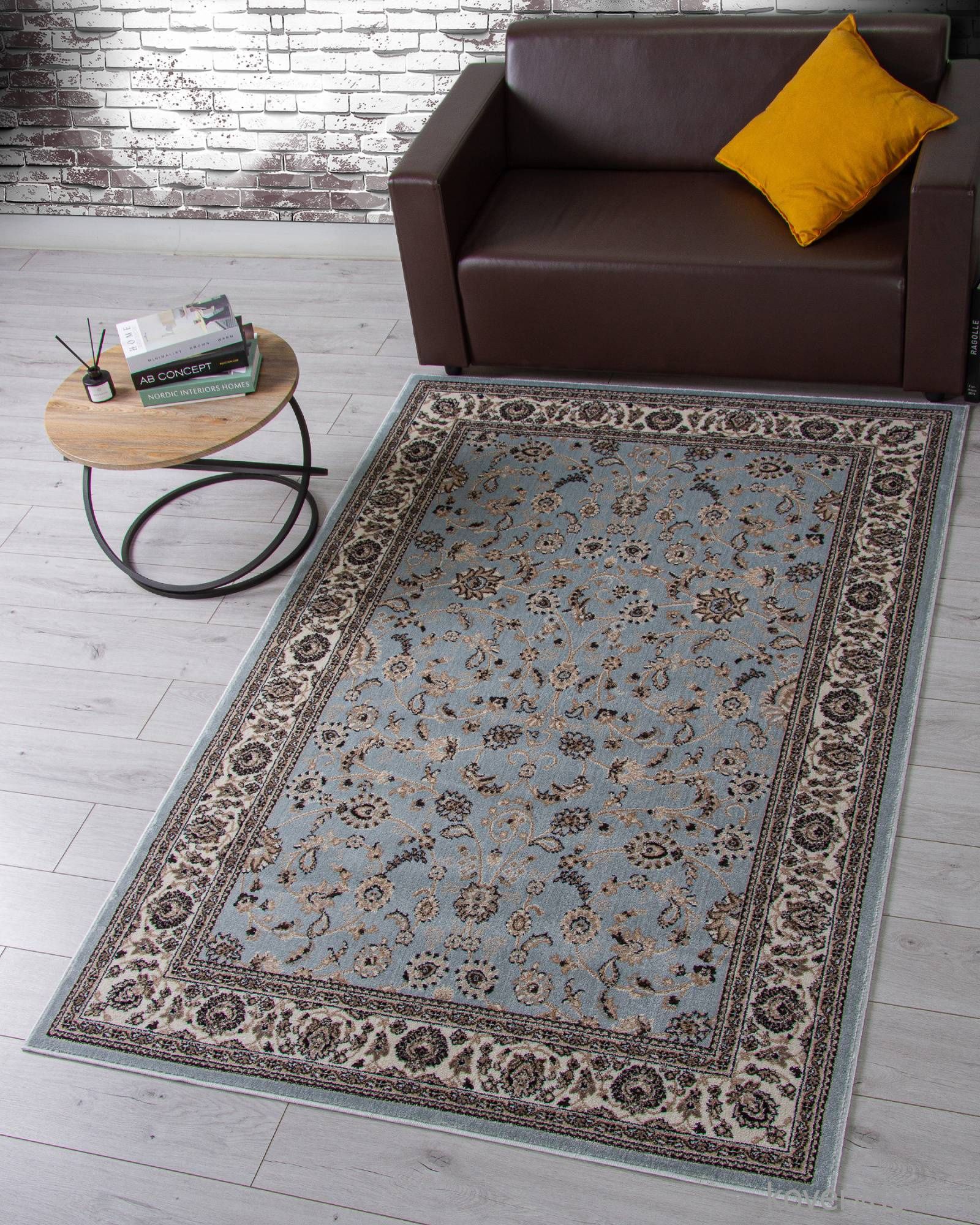 Ковер VALENCIA DELUXE D251 L.BLUE-BROWN Ковер VALENCIA DELUXE D251 L.BLUE-BROWN