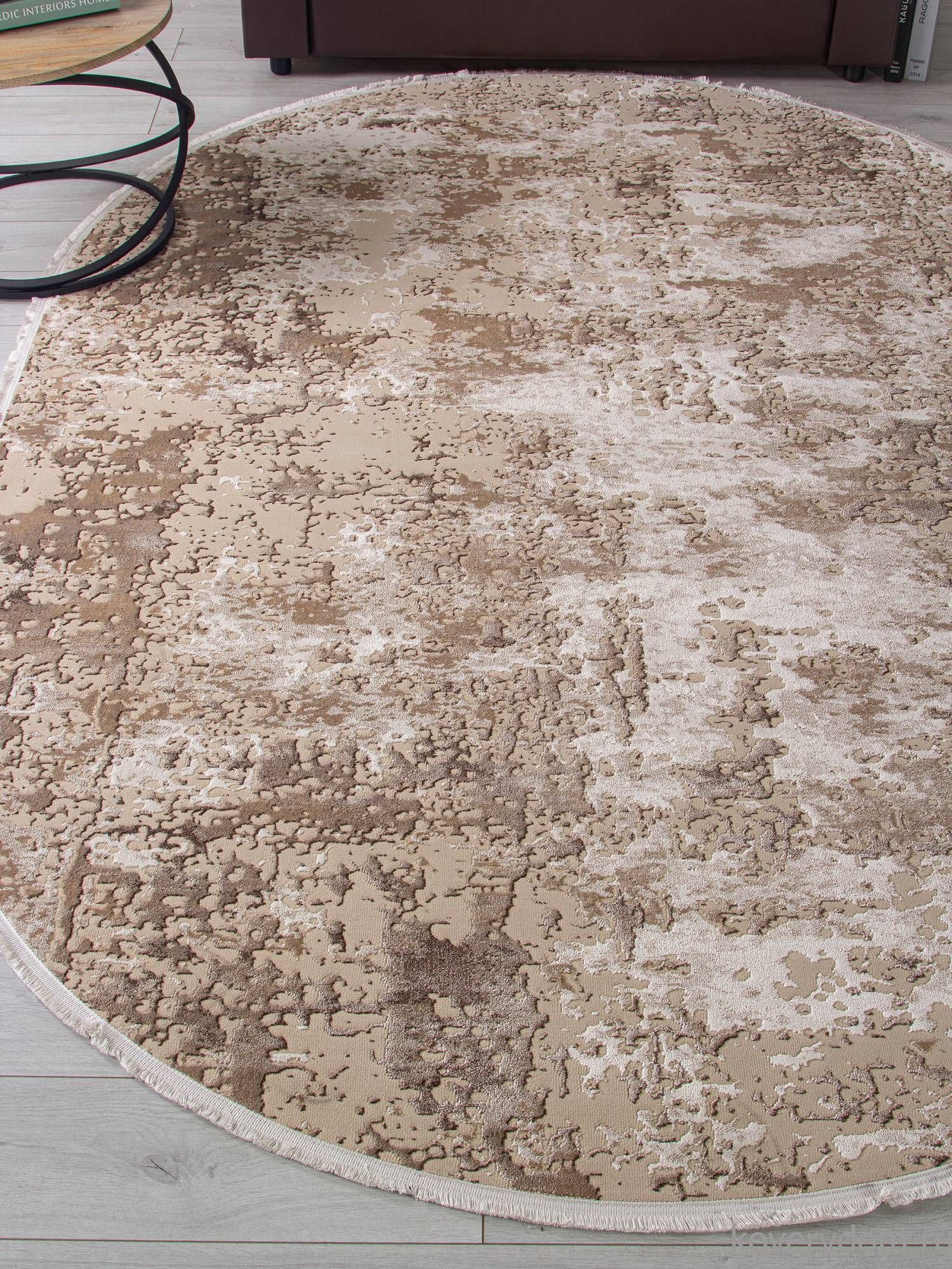 Ковер DOLCE F204 BEIGE Овал Ковер DOLCE F204 BEIGE Овал
