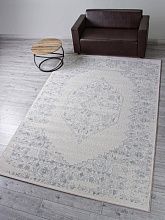 Круглый ковер DONA F562 CREAM-BLUE