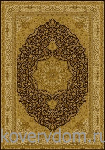 Ковер из вискозы  Comtesse 02M043  coffe gold