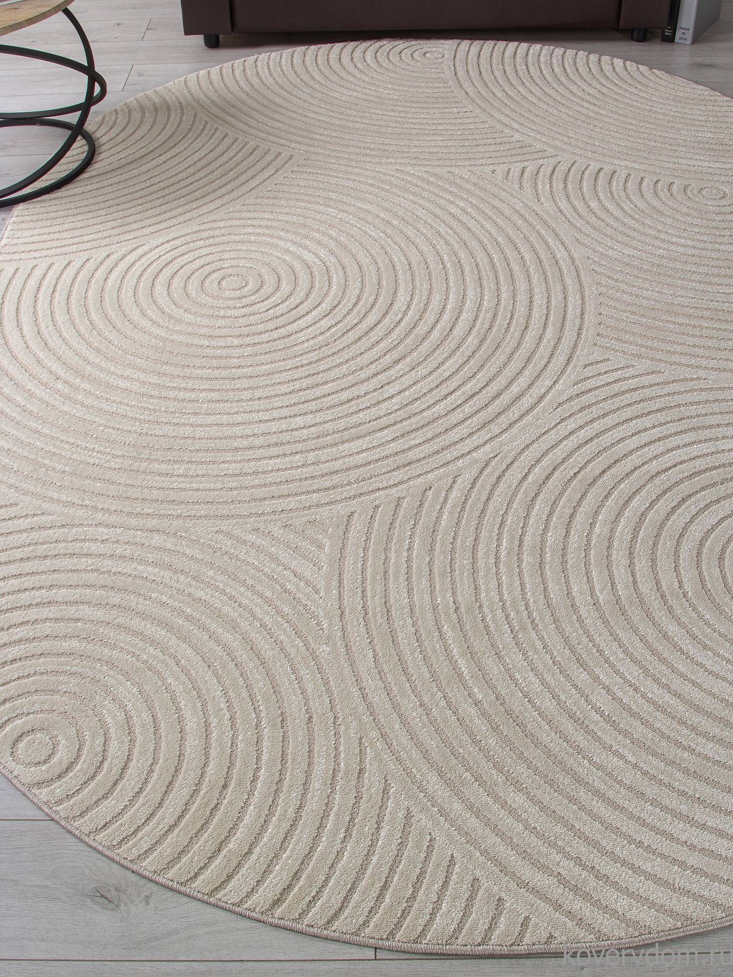 Ковер DIOS F410 LIGHT CREAM Овал Ковер DIOS F410 LIGHT CREAM Овал