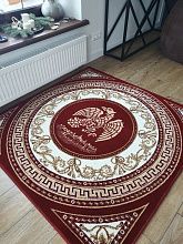 Ковер в храм ОРЛЕЦ квадрат красно-бордовый
