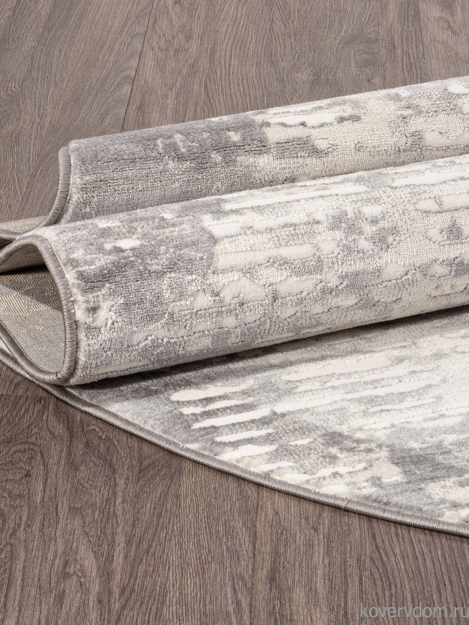 Ковер ATLANTIS D999 CREAM-GRAY Овал Ковер ATLANTIS D999 CREAM-GRAY Овал