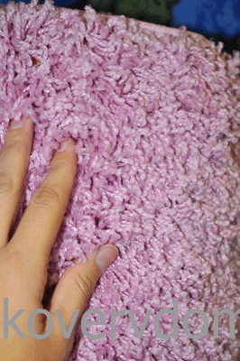 Ковер шегги Rainbow Shaggy PC00 rose Ковер шегги Rainbow Shaggy PC00 rose