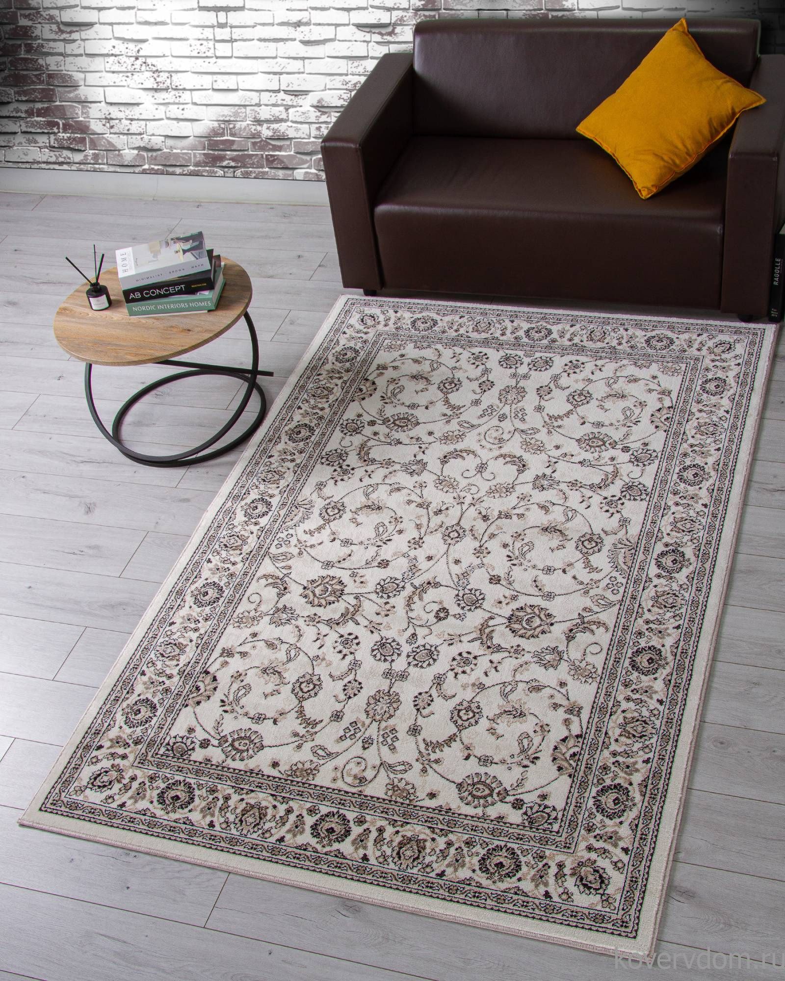Ковер VALENCIA DELUXE D251 CREAM-BROWN Ковер VALENCIA DELUXE D251 CREAM-BROWN
