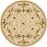 Ковер шерстяной Floare ROCAILLE 315-61569 КРУГ