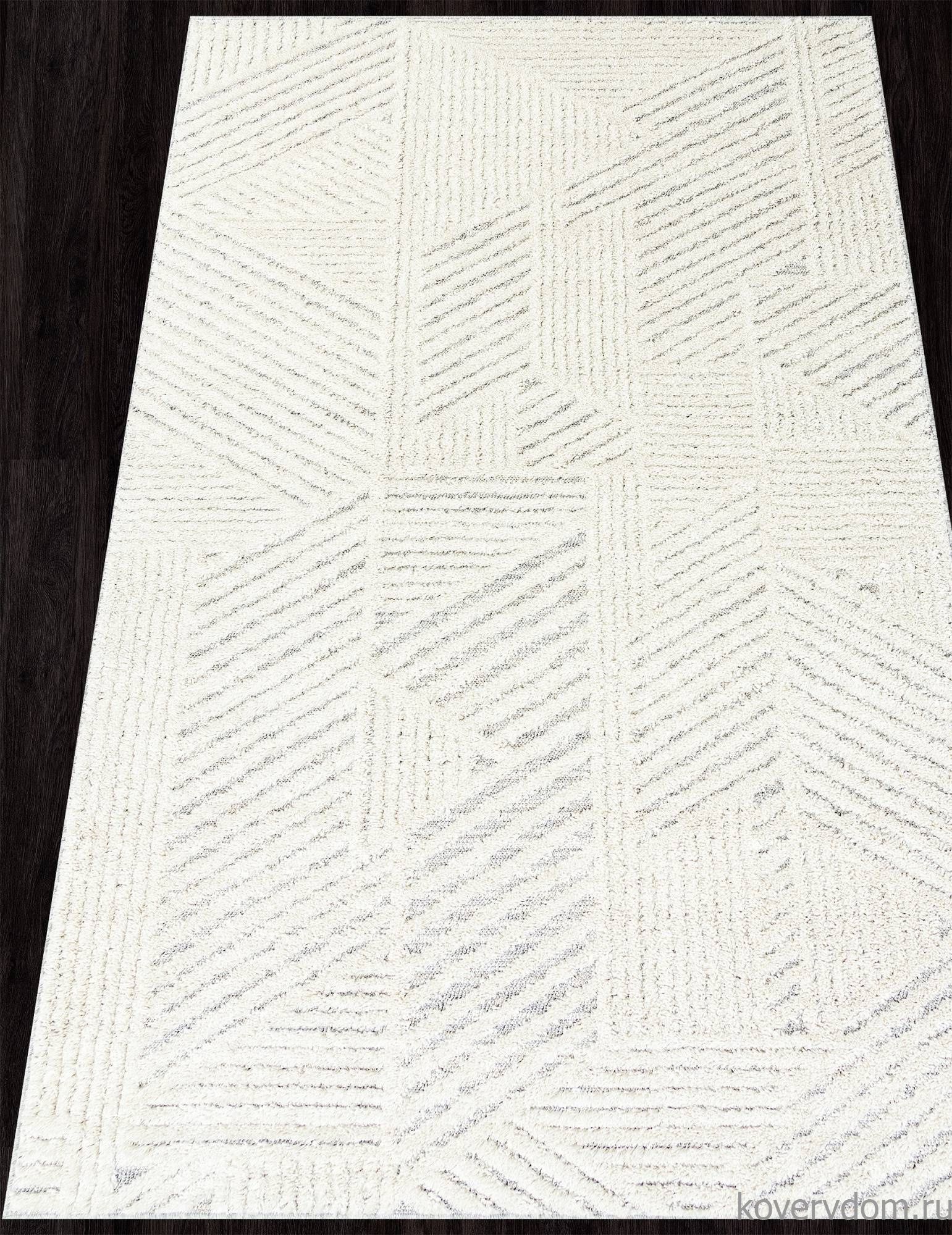 Ковер TUNIS 6801A WHITE / L.GRAY Ковер TUNIS 6801A WHITE / L.GRAY