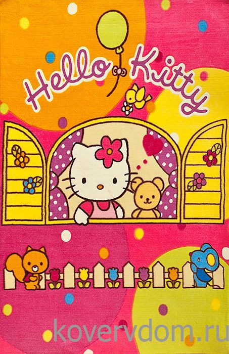 Ковер детский ручной работы Hello Kitty HK-BC-12 Ковер детский ручной работы Hello Kitty HK-BC-12