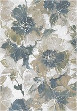 Ковер из вискозы с цветами MAYUMI 85016 6191