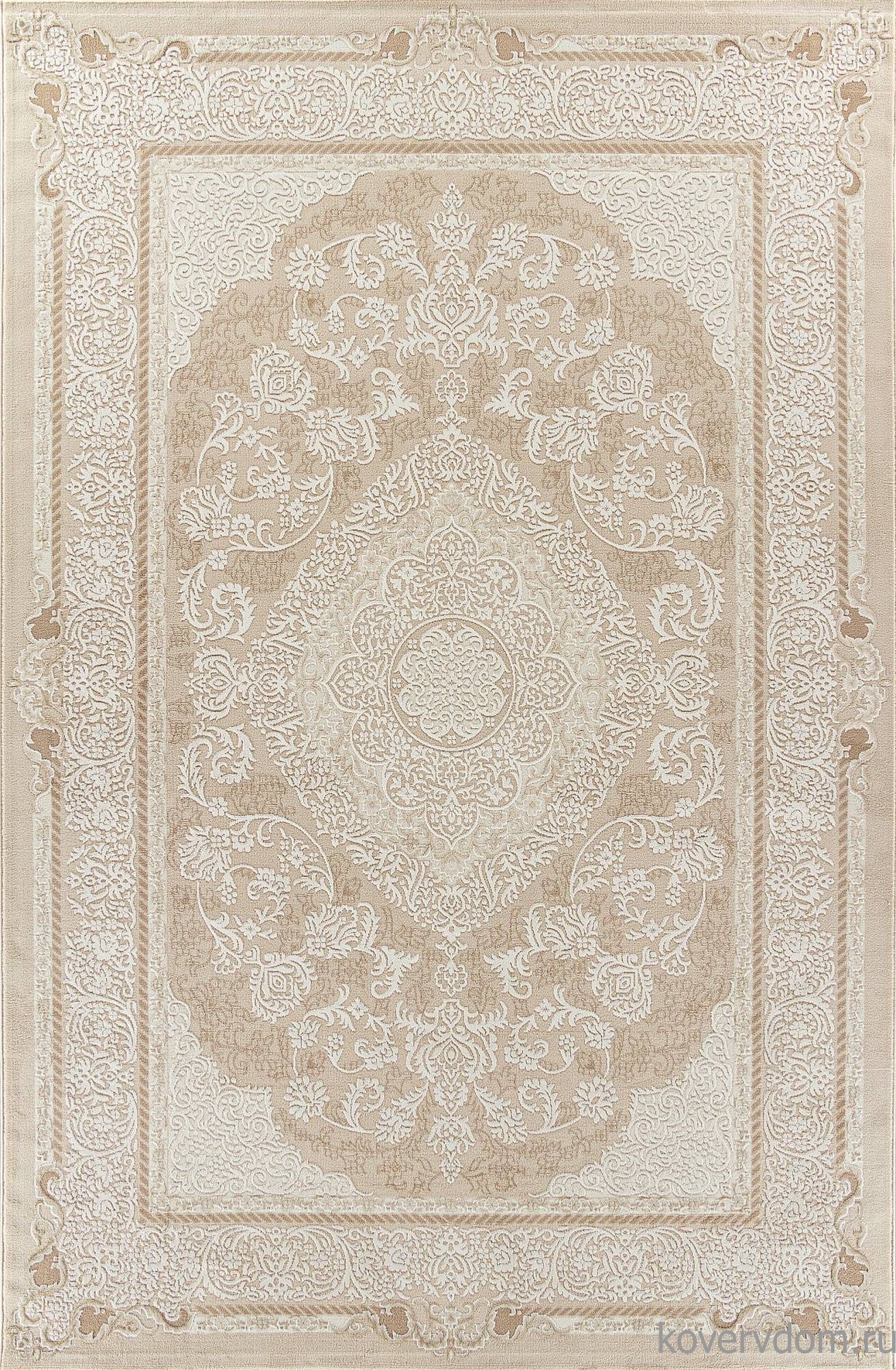 Ковер SIESTA M048A WHITE / LIGHT BEIGE Ковер SIESTA M048A WHITE / LIGHT BEIGE